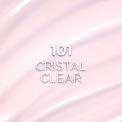 L'Oreal Paris Plump Ambition Hyaluron Lip Oil, 24 HR Lip Gloss with Hyaluronic Acid, Volumizing Formula with Glass-Like Shine, Cristal Clear 101, 0.16 Fl Oz