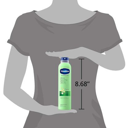 Vaseline Intensive Care Aloe Soothe Spray, 6.5 Oz (Pack of 2)