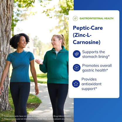 Pure Encapsulations Peptic-Care (Zinc-L-Carnosine), 60 Capsules