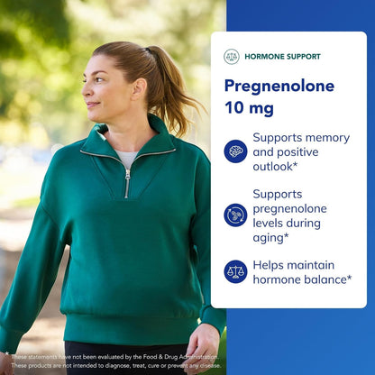 Pure Encapsulations Pregnenolone 10 mg, 60 Capsules