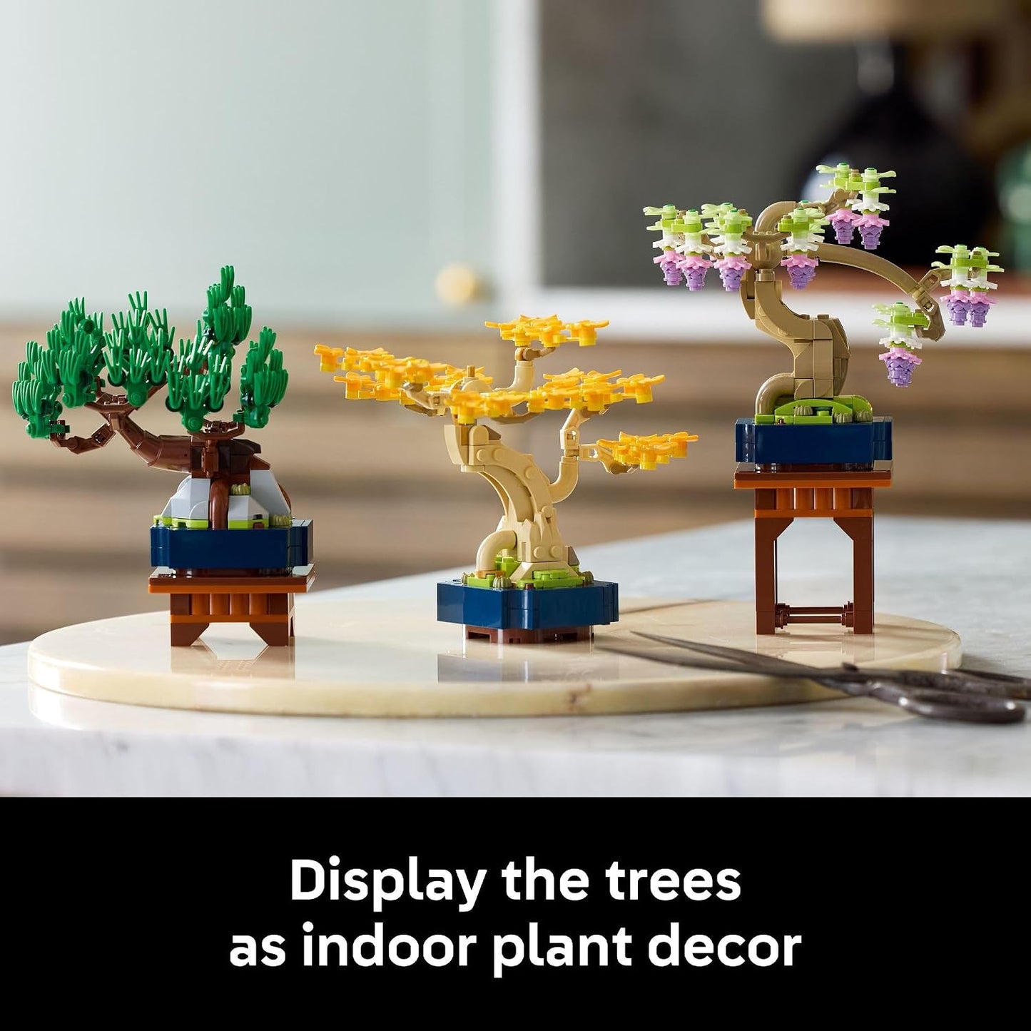 LEGO Botanicals Mini Bonsai Trees 10373 | Back to School Gift for Students & Teachers, Building Set for Adults, Ages 18+, 709 Pieces, Artificial Plant Home Decor