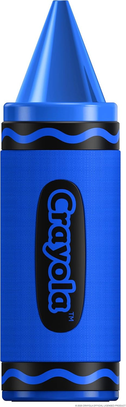 Crayola Kids Crayon Speakers Bluetooth, Portable Bluetooth Speakers | 20W Peak Power HD Sound, Mini Bluetooth Speaker Wireless with TWS Pairing BT 5.3, FM Radio Home/Party/Outdoor/Travel
