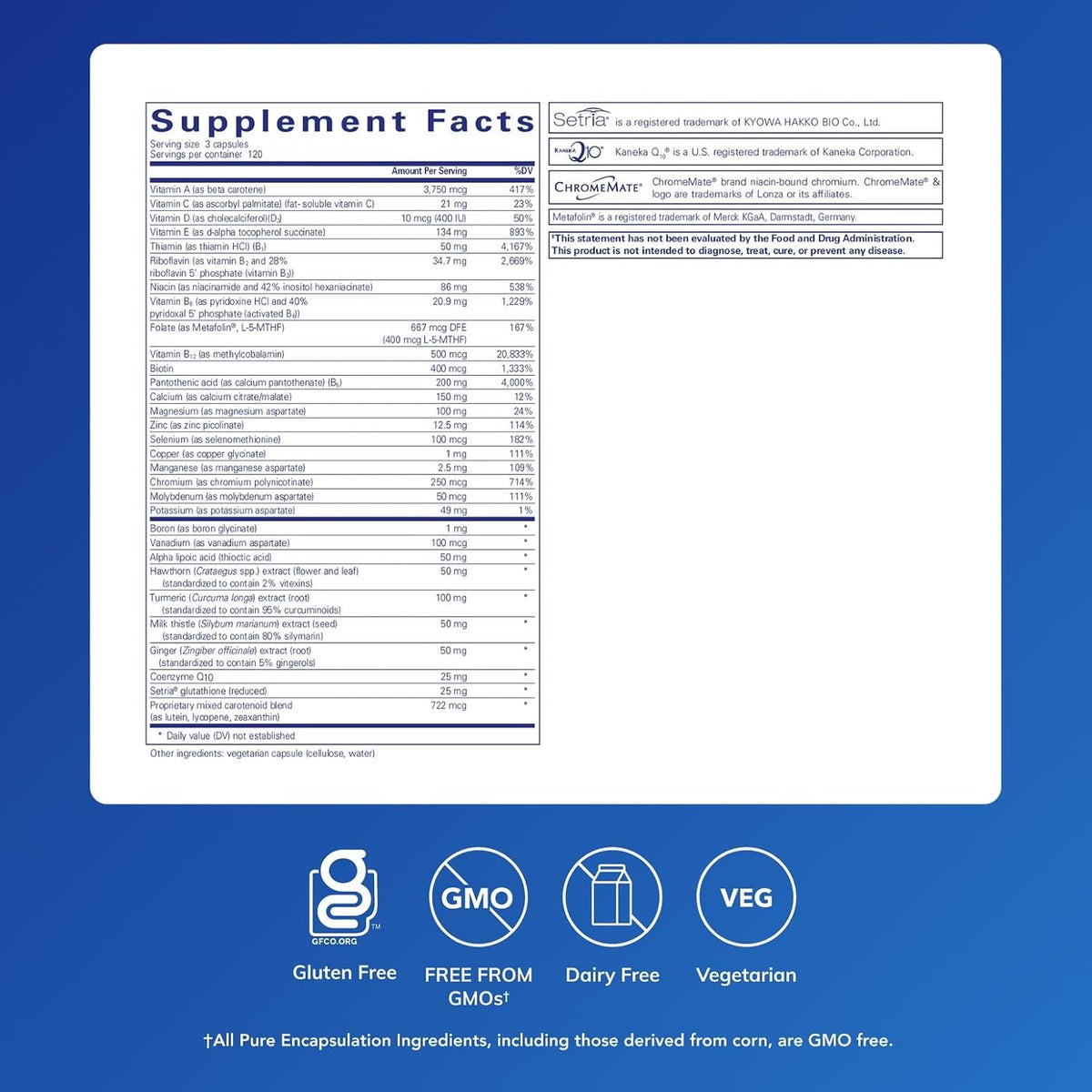 Pure Encapsulations UltraNutrient, 360 Capsules
