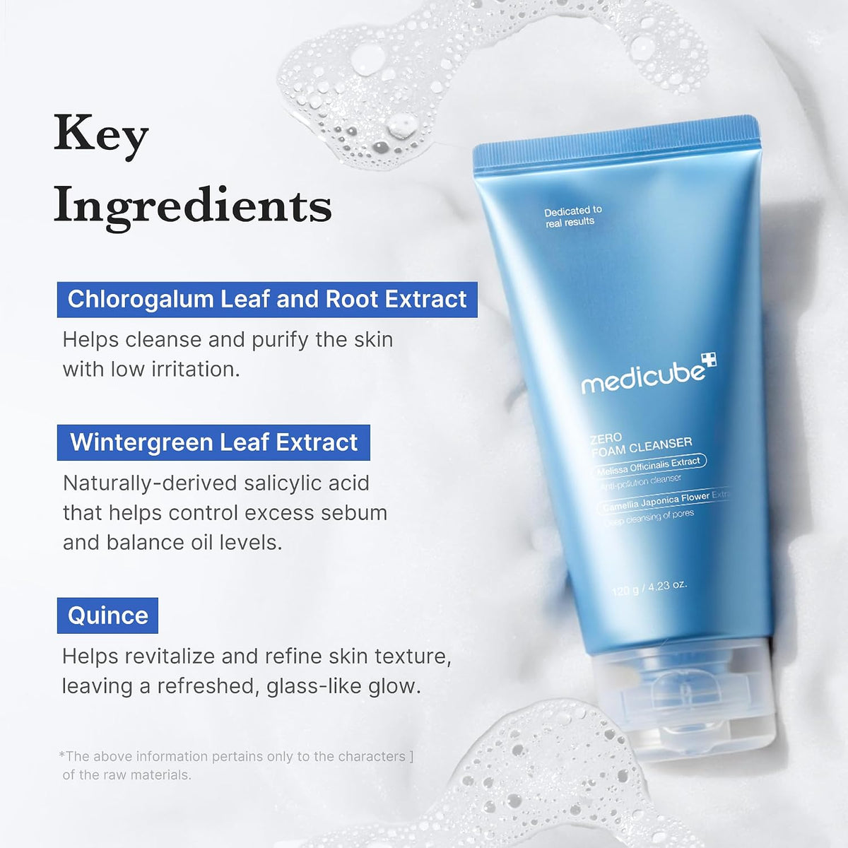 medicube Cleanse & Swipe Duo for Delicate Skin, Zero Pore Pad Mild & Zero Foam Cleanser