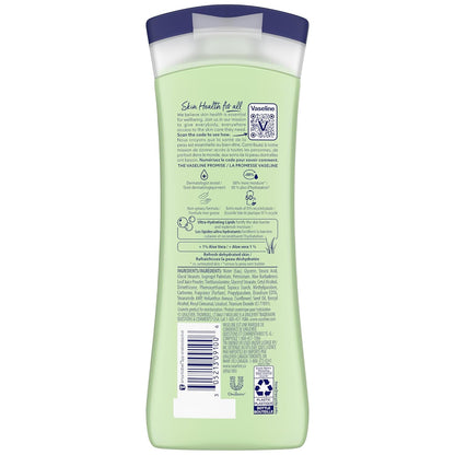 Vaseline Soothing Hydration 2-Pack – Intensive Care Moisturizing Hand and Body Lotion with Aloe, Ultra-Hydrating Lipids, 48 Hours of Moisture, 10 Oz Ea