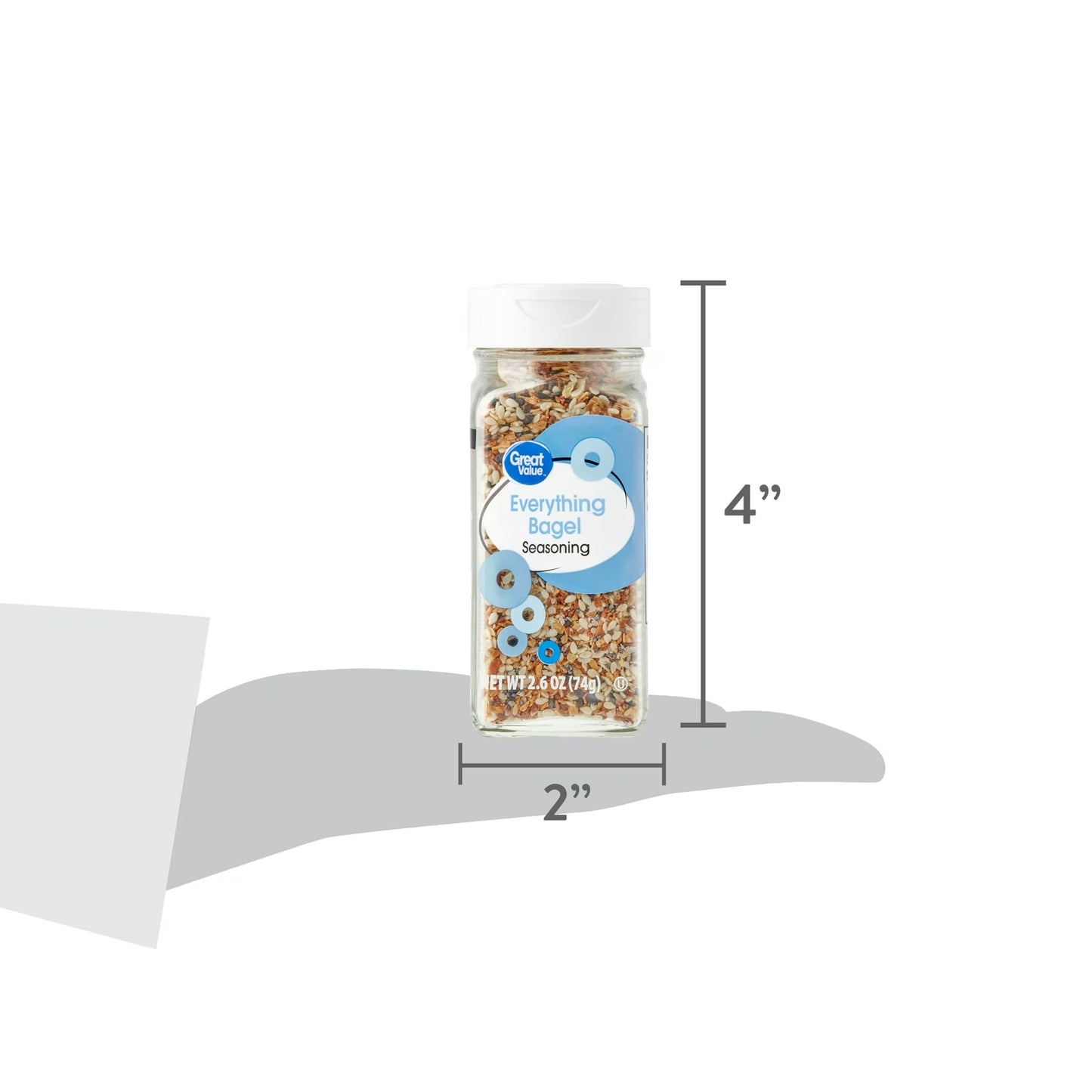 Great Value Everything Bagel Seasoning, 2.6 oz
