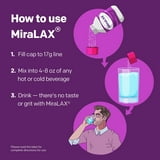 MiraLAX Laxative Powder for Gentle Constipation Relief, 7 Doses