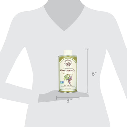 (3 pack) La Tourangelle Expeller-Pressed Grapeseed Oil, 16.9 Fl oz