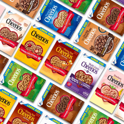 Cheerios, Heart Healthy Gluten Free Breakfast Cereal, Mega Size, 24 oz