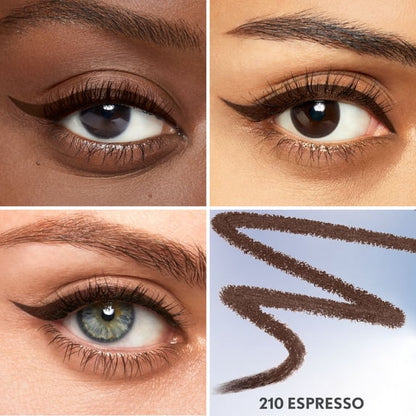 COVERGIRL Perfect Point Plus Eyeliner Pencil, Black Onyx Pack of 1, Long-Lasting, Versatile Black Eyeliner, Soft Smudging Tip, No Sharpening Needed