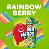 (3 pack) Airheads Xtremes Bites Peanut-Free Rainbow Berry Chewy Sour Candy, 9 oz Resealable Bag