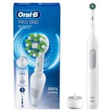Oral-B Toothbrush, Pro 1000 Rechargeable Electric Toothbrush, White, 1 Count, Adults and Children 3+