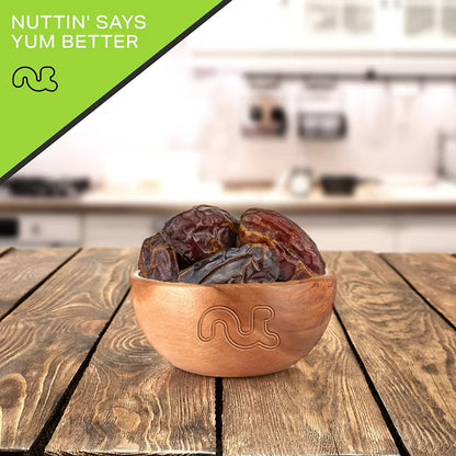Nut Cravings Sun Dried Jumbo Medjool Dates, No Sugar Added (16oz - 1 lbs)