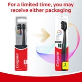 Colgate Total Active Prevention Soft Whitening Toothbrush, Black, 2 Pack