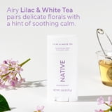 Native Deodorant for Women, Aluminum Free, Lilac & White Tea, 2.65 oz