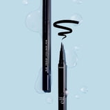 e.l.f. H2O Proof Waterproof Eyeliner Pen, Jet Black 81109, 0.02 fl oz