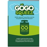 GoGo squeeZ No Sugar Added Apple Peach Gimme 5 Applesauce Variety Pouches, 3.2 oz (16 Pack)