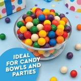 Gumballs 1/2 Inch - 3 Pound Bulk Bag - Gum Balls For Gumball Machine - Gumballs Bulk - Assorted Fruit Flavor - Bubble Gum