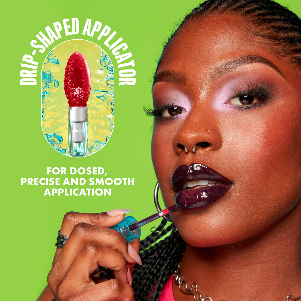 NYX Professional Makeup Lip IV Hydrating Lip Gloss & Lip Stain with Coconut Water, Mocha Me We, 0.16 fl oz