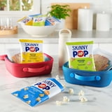 SKINNYPOP Original, White Cheddar, and Butter Popcorn Snack Variety Pack, 0.5 oz Bag, 18 Count