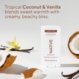 Native Deodorant, Sensitive, Aluminum Free, Coconut & Vanilla, for Women and Men, 2.65 oz