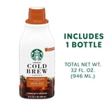 (2 pack) Starbucks Caramel Dolce Flavored, Cold Brew Coffee Concentrate, Iced Coffee, 32 fl oz