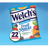 (6 pack) (6 pack) (6 pack) Welch's Fruit Snacks Gluten-Free Mixed Fruit Soft Fruit Snacks, .8 oz, 22 count