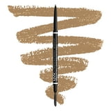 NYX Professional Makeup Micro Precise Vegan Eyebrow Pencil, Blonde, 0.003 oz