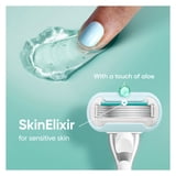 Venus Womens Razor Blade Refills, Deluxe Smooth Sensitive, 4 Count
