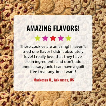 Every Body Eat Crunchy Cookie Bites, Gluten & Dairy Free, Vegan, School Lunch Snacks, (5 Ounce (Pack of 3), Variety Pack)