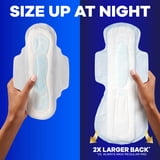 (2 pack) Always Maxi Pads with Wings, Size 5, Extra Heavy Overnight, 36 Count