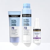 Neutrogena Ultra Sheer Sunscreen SPF 70 Body Sunscreen Lotion, Dry-Touch Sun Protection, 5 fl oz