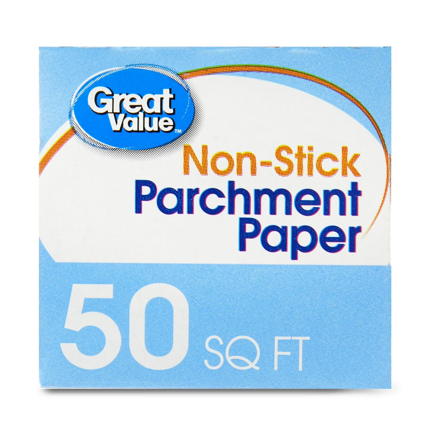 (3 pack) Great Value Non-Stick Parchment Paper, 50 Sq ft