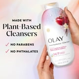 Olay Fresh Radiance Body Wash, Essence of Black Cherry and Vanilla, Vitamin B3 and Antioxidant Blend, 22 fl oz