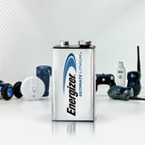 Energizer Lithium 9V Batteries (1 Pack), Lithium 9 Volt Batteries