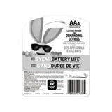 NiMH Rechargeable AA Batteries 1.2V, 4/Pack