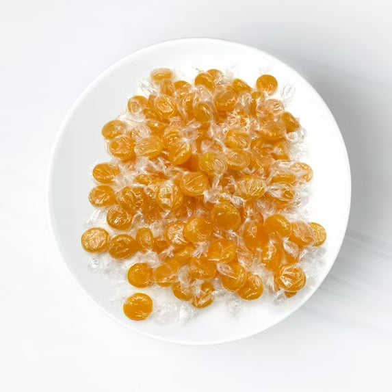 Butterscotch Hard Candy - 3LB Bag of Individually Wrapped Butter Scotch Bulk Candy, Yellow Butterscotch Discs Are Perfect For Snacks And Parties