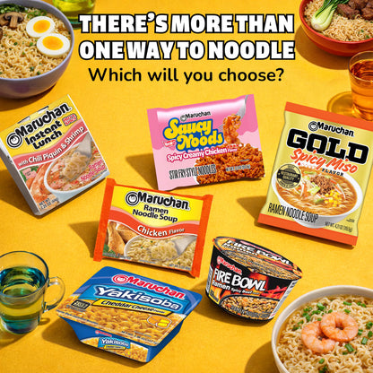 Maruchan Ramen Noodle Soup, Shrimp Flavor Instant Noodles, 3 oz