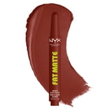 NYX Professional Makeup Fat Matte Lipstick, Smooth Color Long Lasting Lipstick, Cocoa Cuddles, 0.07 oz