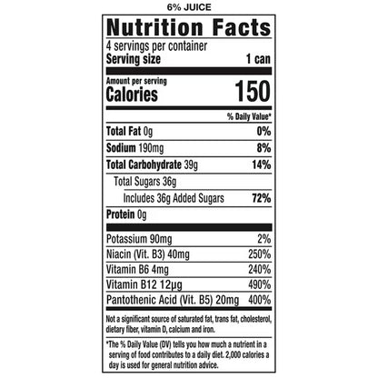 Juice Monster, Voodoo Grape, Juice + Energy Drink, 16 fl oz, 4 Pack