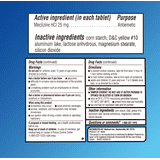 ( 6 pack ) Equate Less Drowsy Formula Motion Sickness Relief Meclizine HCI Tablets, 25mg, 8 Count, Compare to Dramamine All Day Less Drowsy Active Ingredients