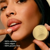 (3 pack) eos Plant-Based Vegan Lip Salve- Vanilla Bean, 100% Natural, 0.42 oz, Pack of 1