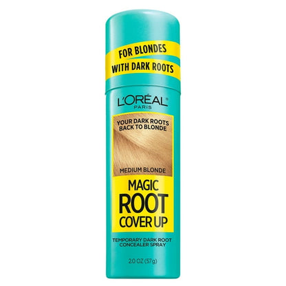 L'Oreal Paris Magic Root Cover Up Temporary Hair Color Concealer Spray, Aerosol, 2 oz