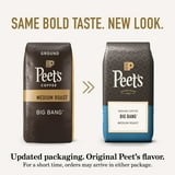 Peet's Coffee Big Bang Premium Medium Roast Ground Coffee, Arabica, 10.5 oz
