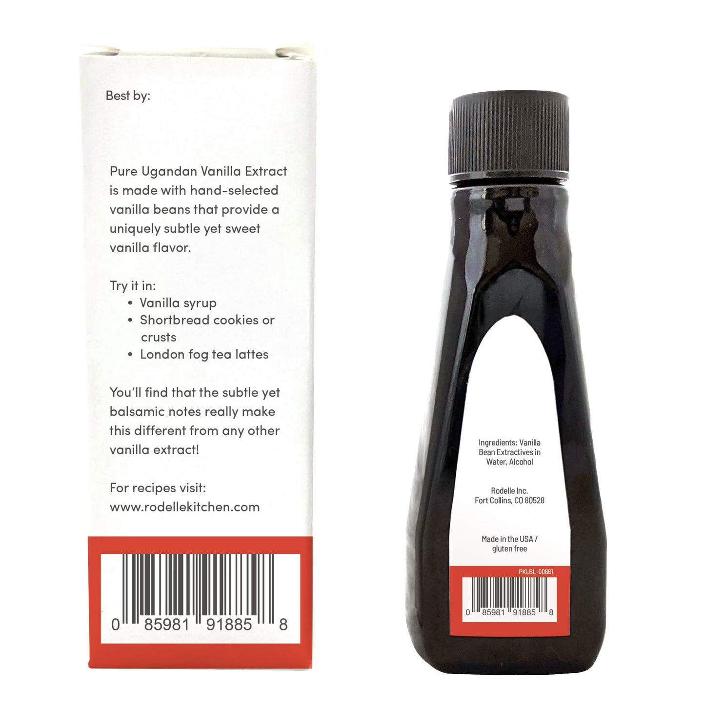Rodelle Uganda Pure Vanilla Ext. 2oz