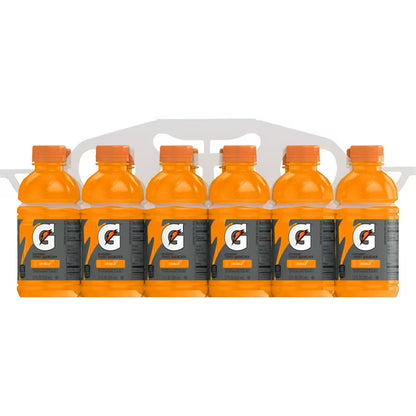 Gatorade Thirst Quencher Orange flavored Sports Drink 12 fl oz, 12 Count