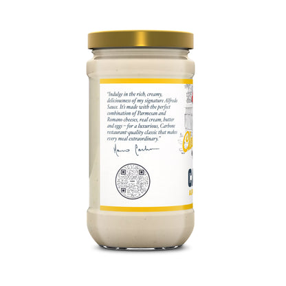 Carbone Fine Foods Alfredo Sauce, 15 oz