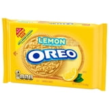 OREO Lemon Creme Sandwich Cookies, Family Size, 18.71 oz