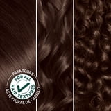 Garnier Nutrisse Nourishing Hair Color Creme, 040 Dark Brown Dark Chocolate
