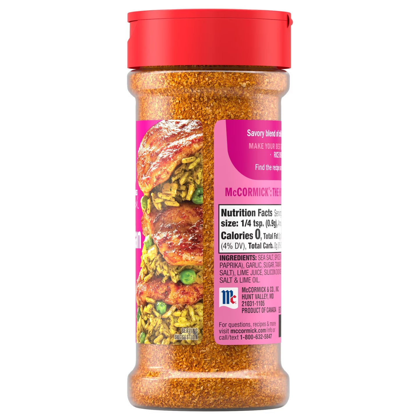 McCormick Peruvian Style Seasoning, 5.48 oz Bottle